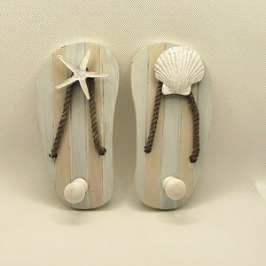 Coastal Flip-flops Wall Hooks